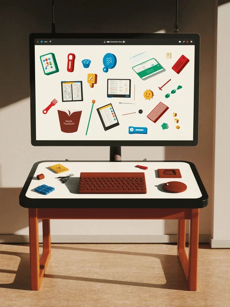 Illustration: Konzept Algebra und Funktionen für das Gymnasium